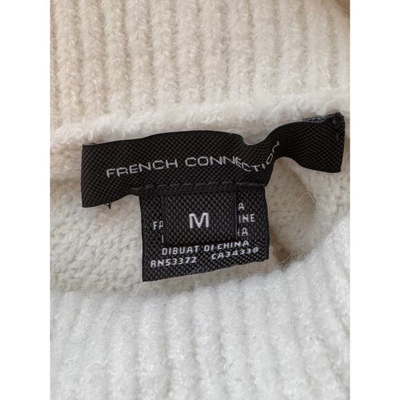 NEW FRENCH CONNECTION Turtle Neck Long Sleeve Sweater Size M - Picture 4 of 5